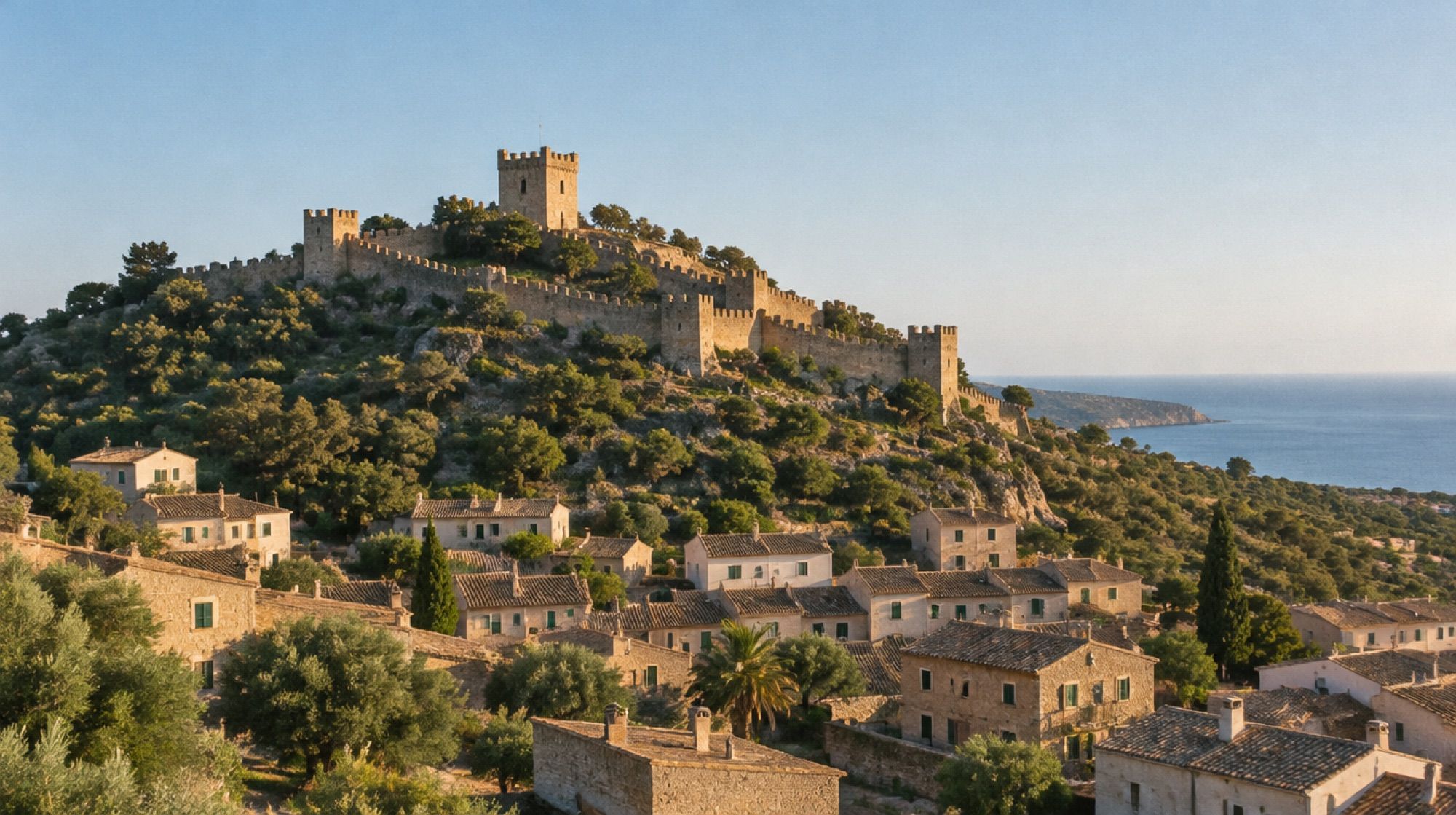 Burg von Capdepera auf dem Puig de Capdepera