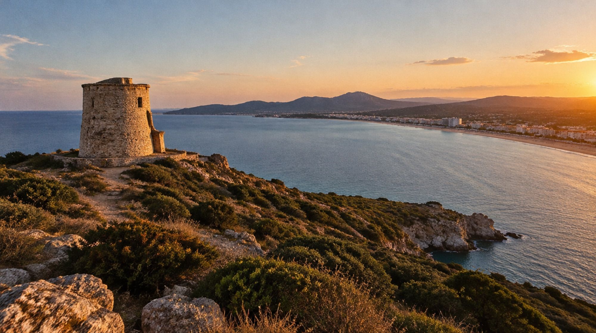 Wehrturm auf der Punta de n'Amer bei Cala Millor