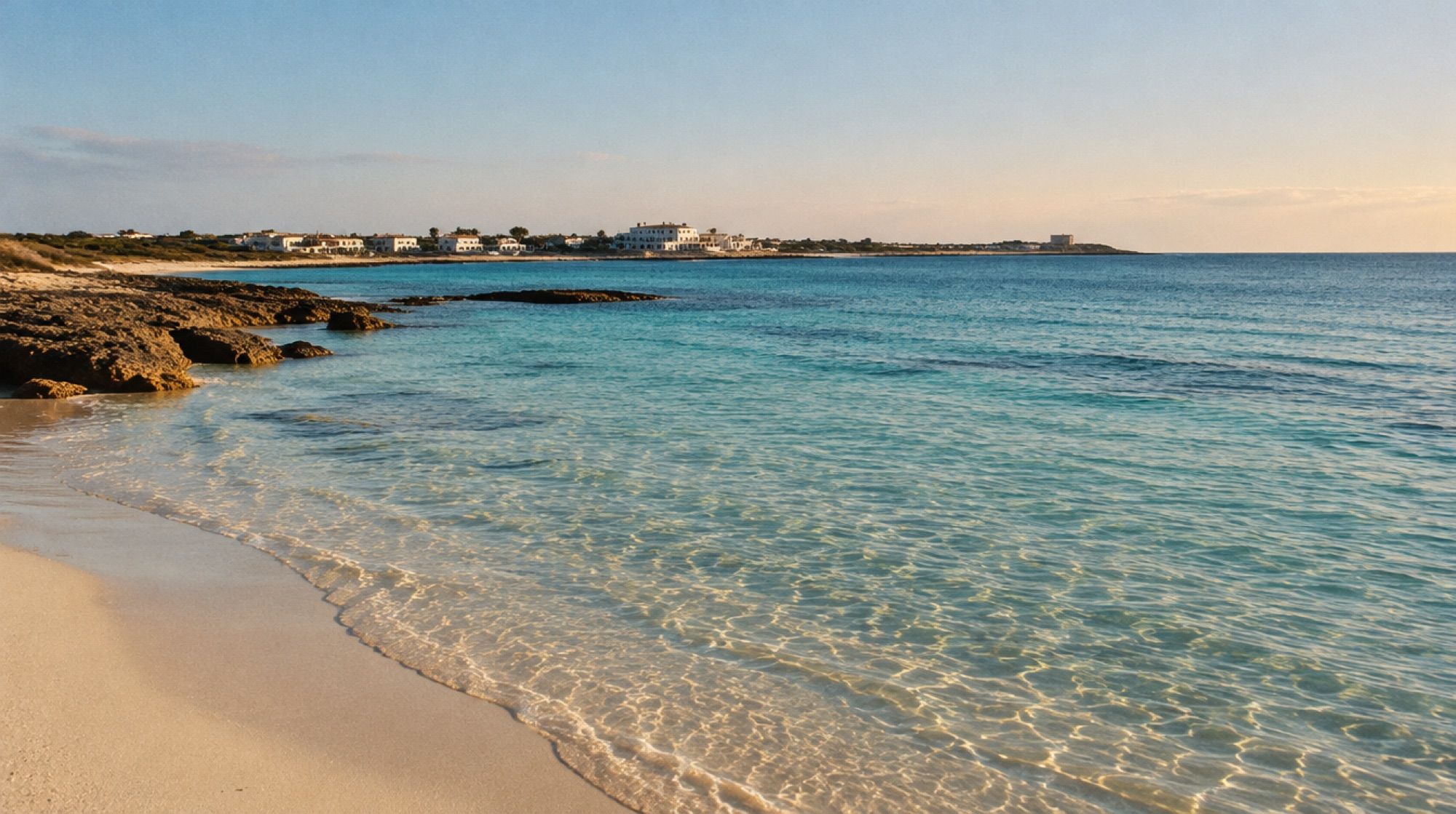 Strand Platja Ses Covetes am Nordende von Es Trenc